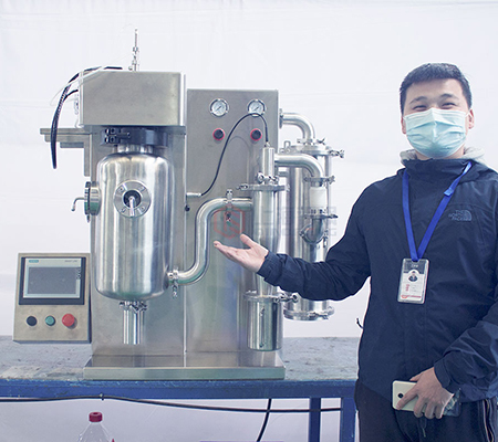 實驗室專用桌面式噴霧干燥機(全不銹鋼)廠家報價